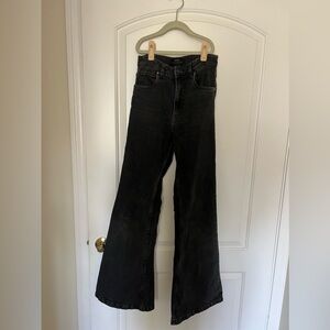 Cotton:On Black flare jeans Size 4